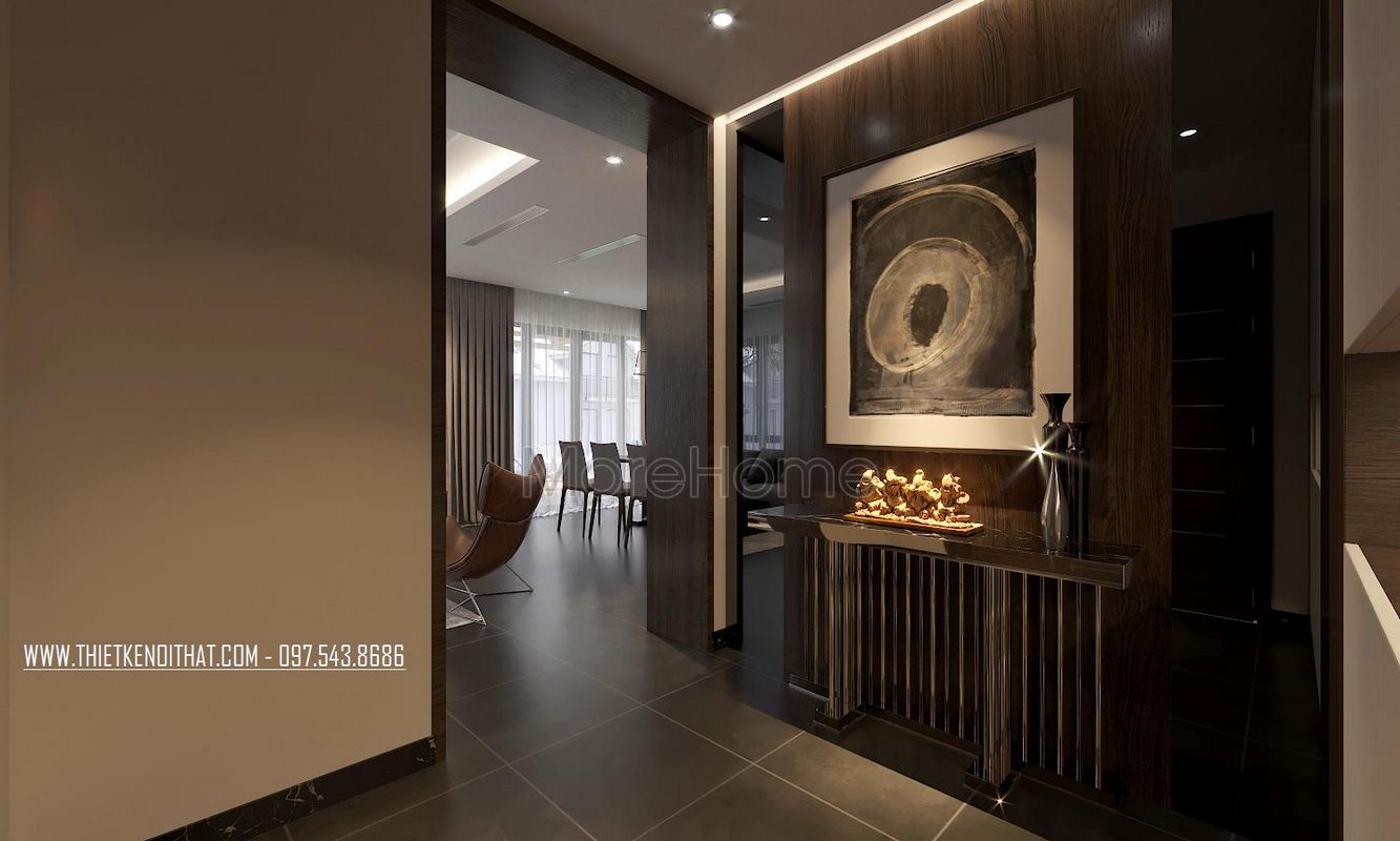 Thiết kế nội thất biệt thự Ecopark Văn Giang Hưng Yên